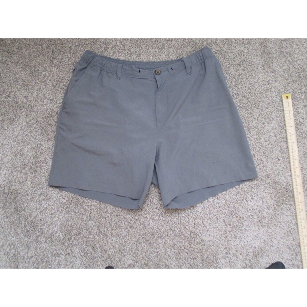 Chubbies Shorts Mens Large Originals 6" Inseam Gray Elastic Waist Stretch